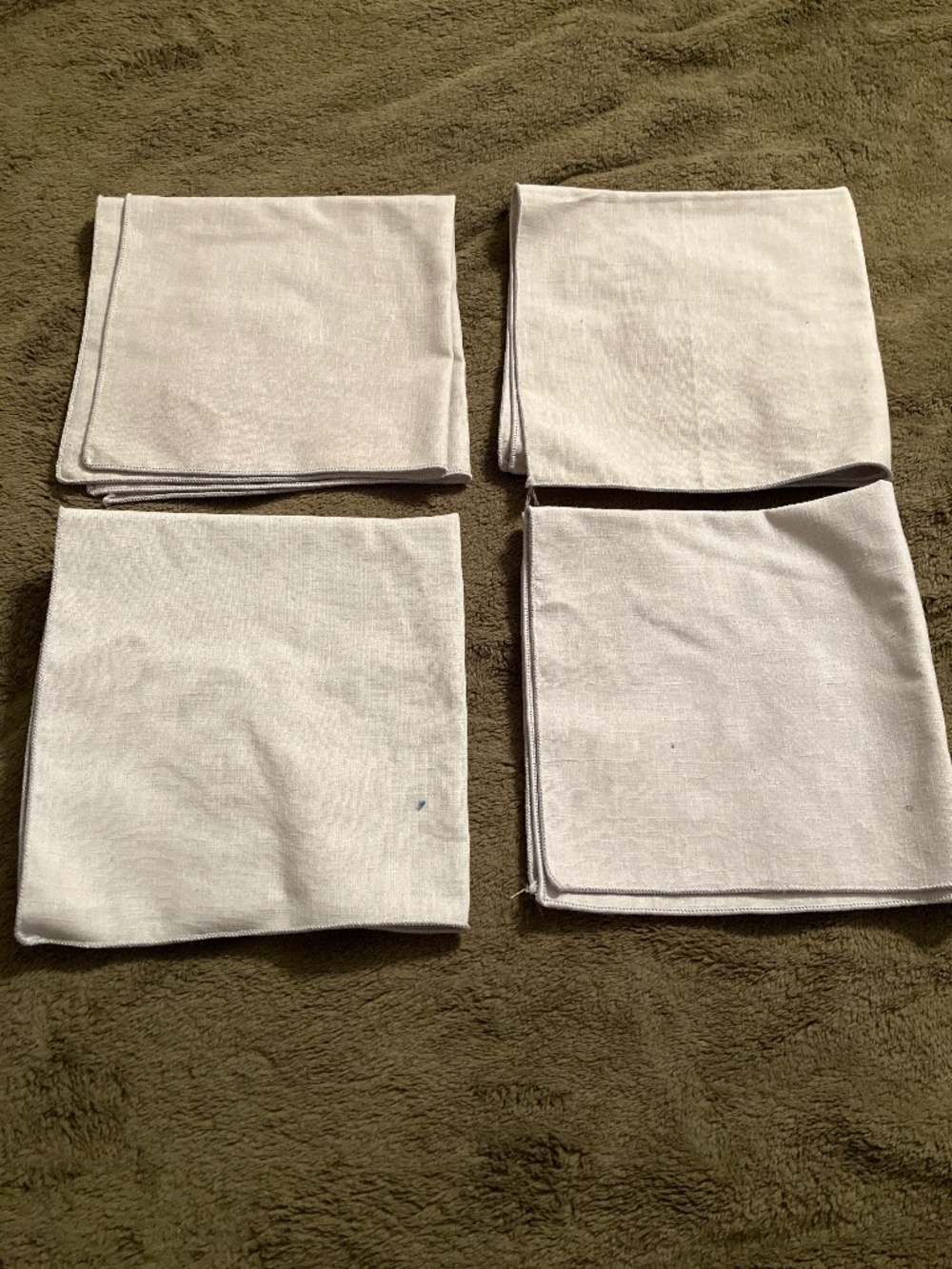 Four Cloth Dinner Napkins